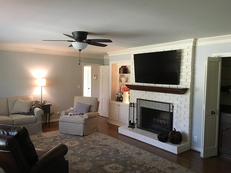 Modern living room interior design